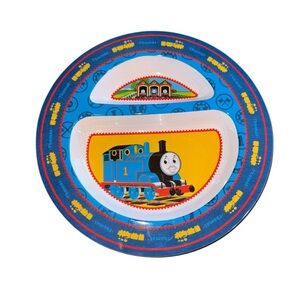 Thomas The Tank Engine Kids Melamine Slotted Plate